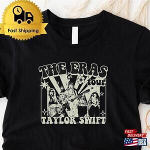 The Eras Tour Concert Swiftie Albums Tshirt Era Outfit  For Swifties Tee